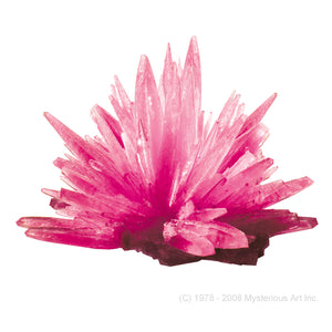 Space Age Crystals® - Item 636: Mylar Pack: Grow "Pink Quartz"