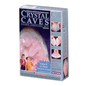 Crystal Caves™ - Item 656: Grow 2 "Rose Quartz" Geodes