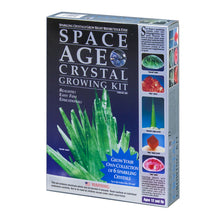Load image into Gallery viewer, Space Age Crystals® - Item 665: Grow 6 &quot;Emerald &amp; Ruby&quot; Geodes &amp; Crystals