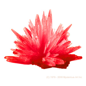 Space Age Crystals® - Item 691: Grow "Frozen Ruby"
