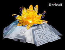 Load image into Gallery viewer, Space Age Crystals® - Item 785: Grows &quot;Citrine&quot; on multi-colour LED base