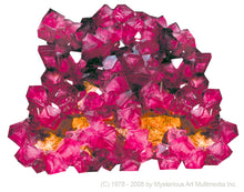 Load image into Gallery viewer, Space Age Crystals® - Item 667: Grow 6 &quot;Amethyst &amp; Diamond&quot; Geodes &amp; Crystals