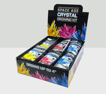 Load image into Gallery viewer, Space Age Crystals® - POP Display with 48 bags (incl. 16 each of item # 632, 634, 636)