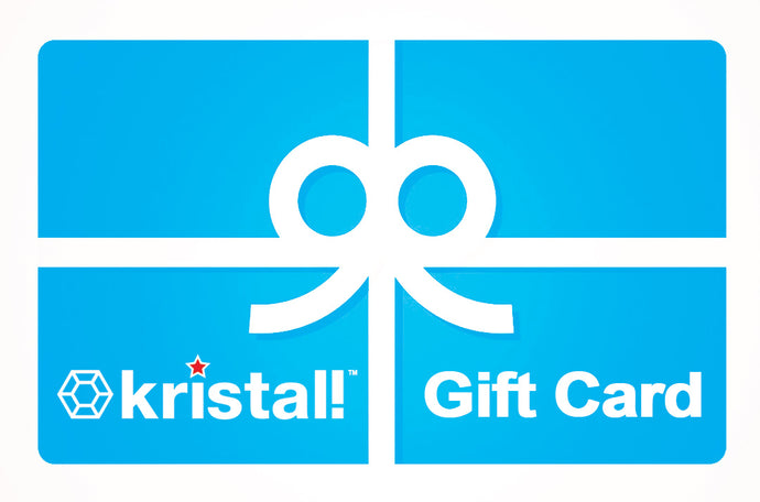 The Kristal Corporation - Gift Card for $25, $50, $75 or $100 US