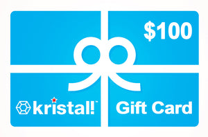 The Kristal Corporation - Gift Card for $25, $50, $75 or $100 US