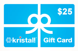 The Kristal Corporation - Gift Card for $25, $50, $75 or $100 US